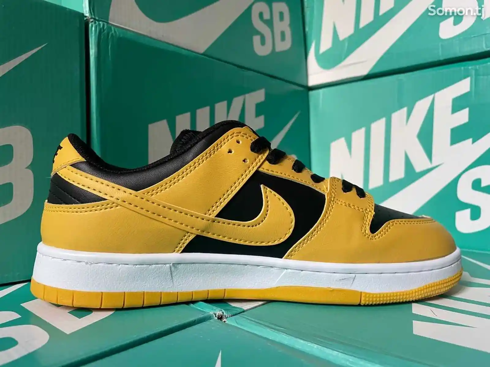 Кроссовки Nike Sb dunk Low pro Yellow-2