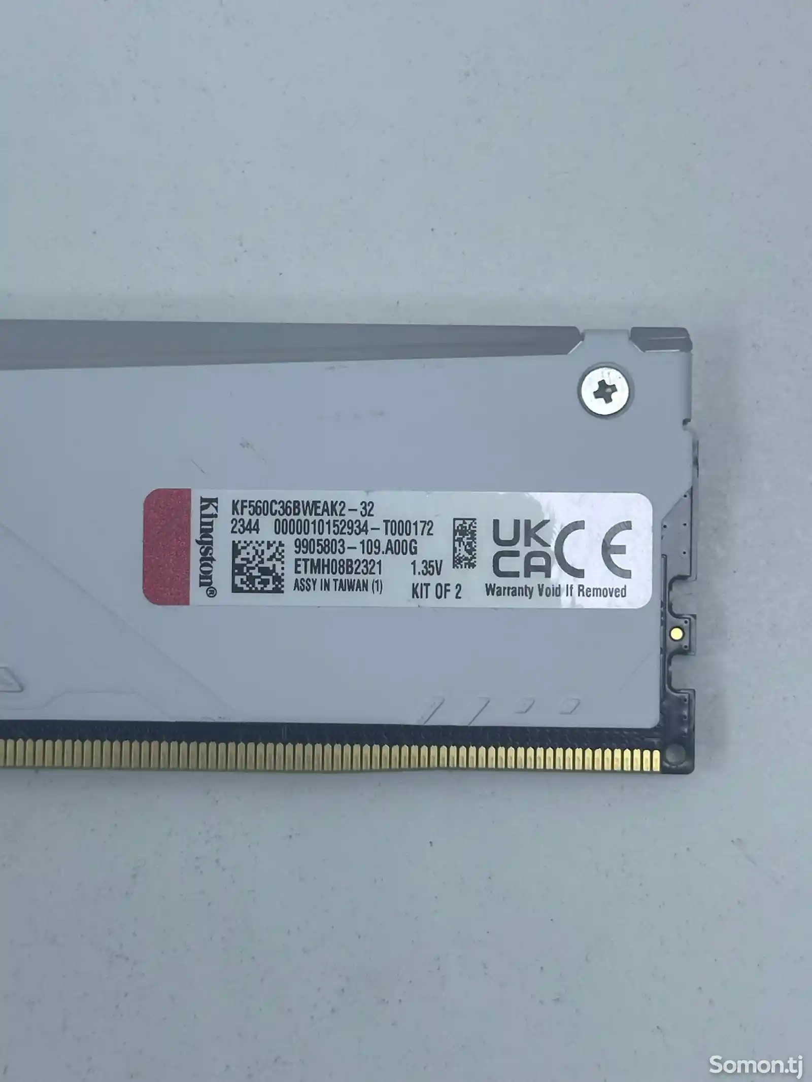 Оперативная память Kingston Fury Beast Ddr5 32гб 6000Мгц-2