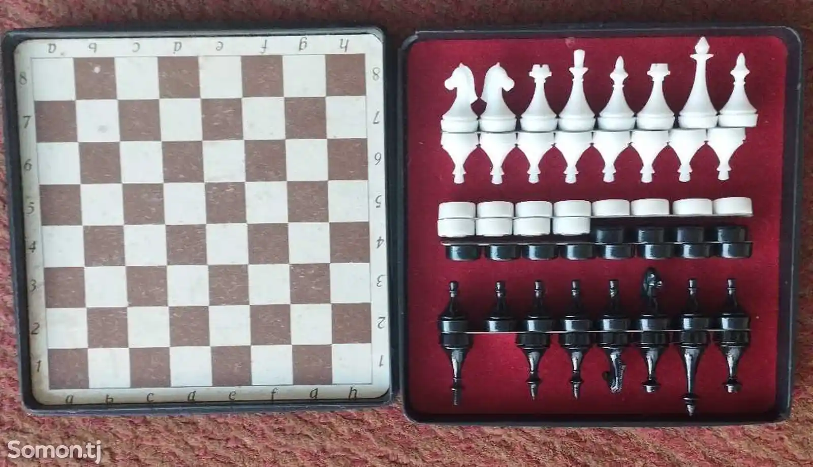 Карманные шашки и шахматы-2