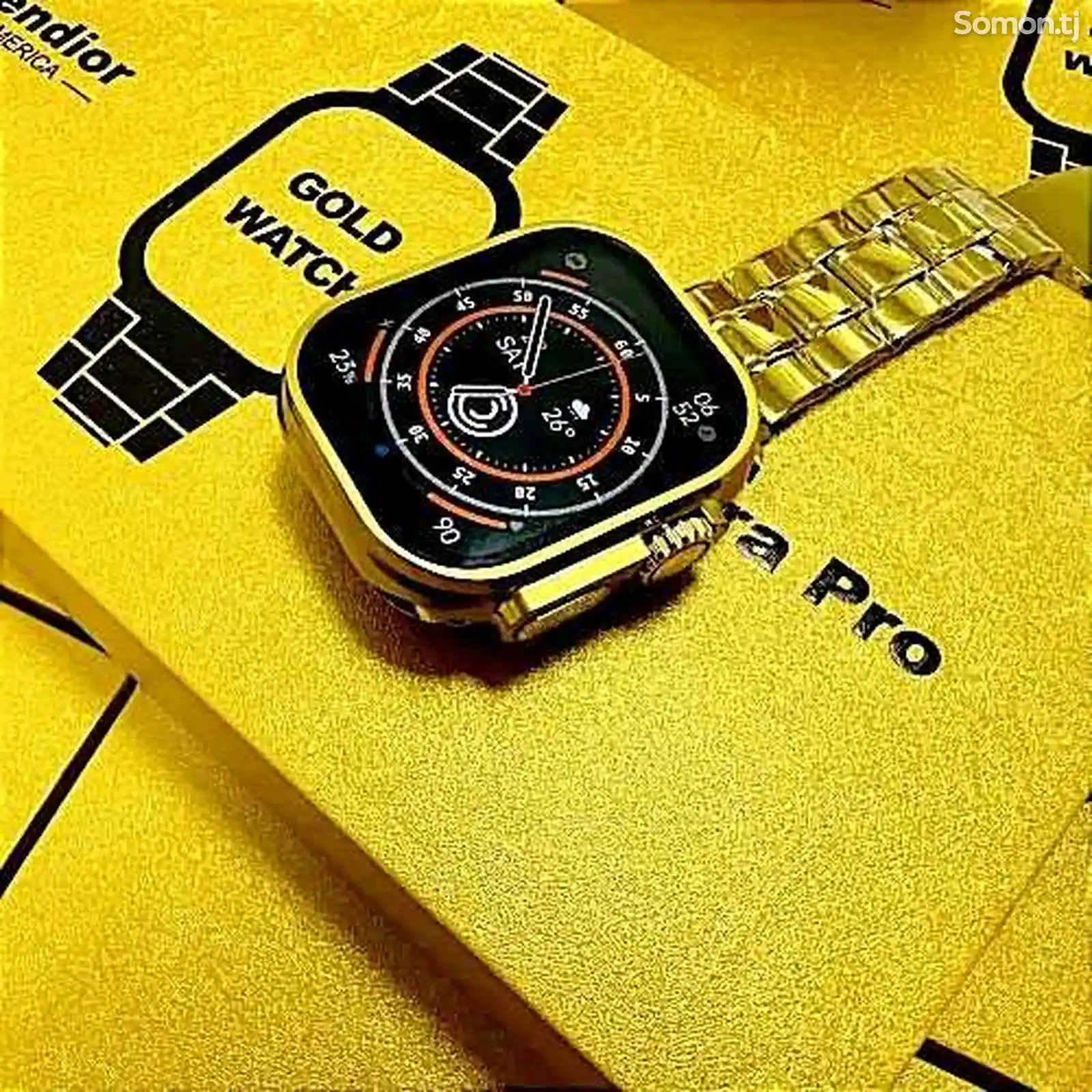 Смарт часы G9 Ultra Gold-4