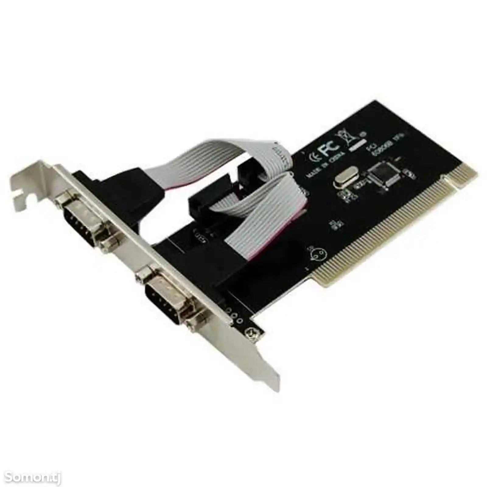 Контроллер PCI переходник на 2 RS232 DB9 COM-порта-3