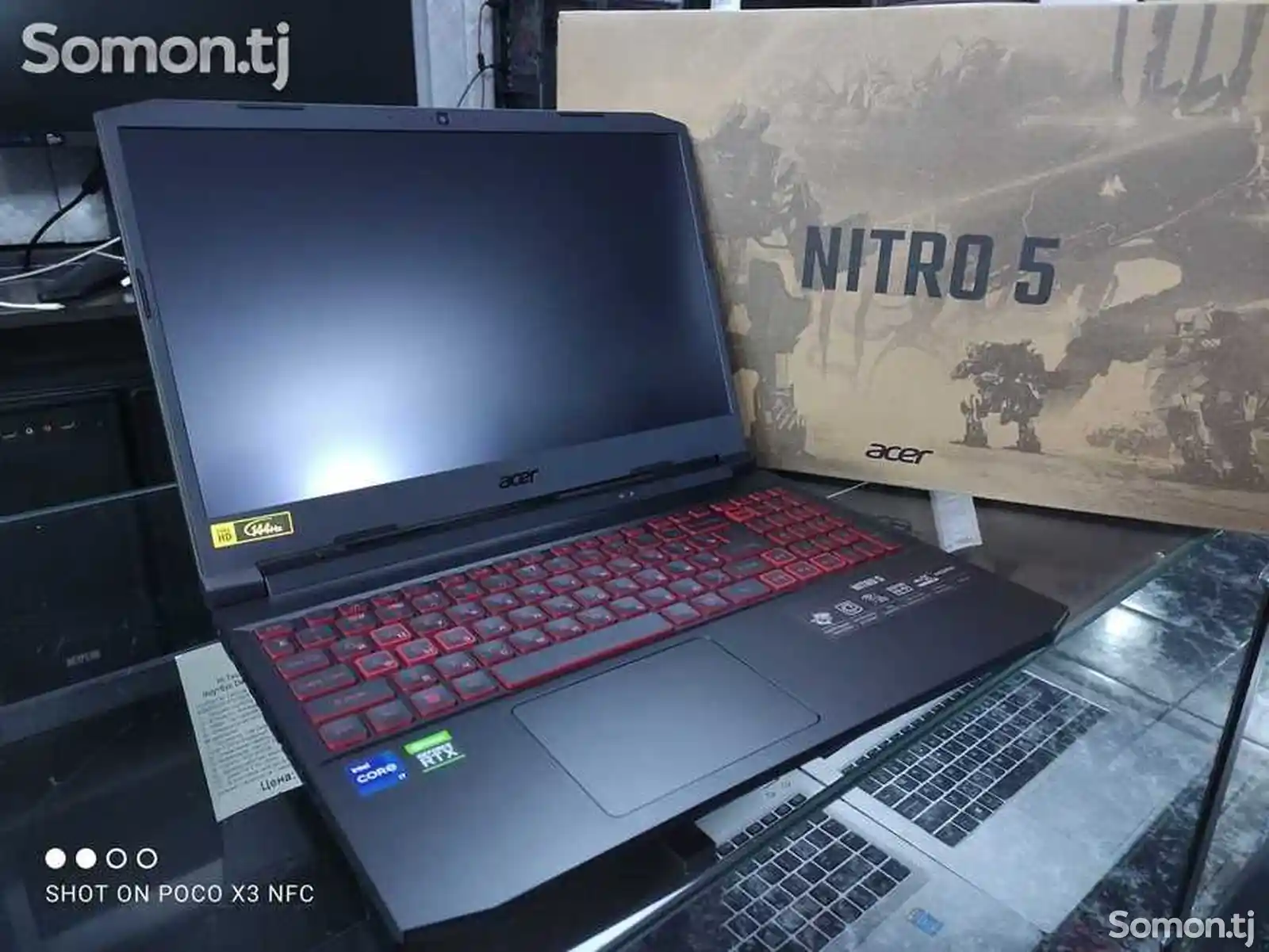 Игровой ноутбук Acer Nitro 5 AMD Ryzen 7 5800H / RTX 3060 6GB-2