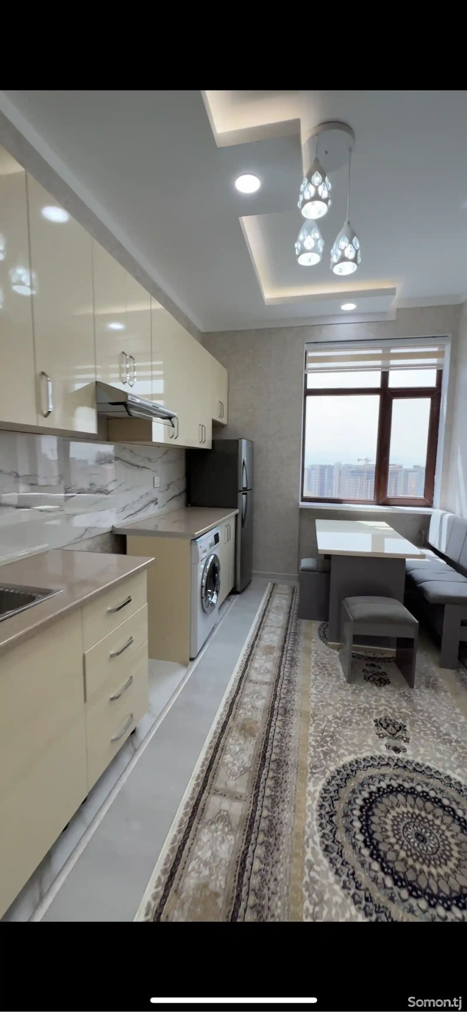 2-комн. квартира, 14 этаж, 72 м², Исмоили Сомони-7