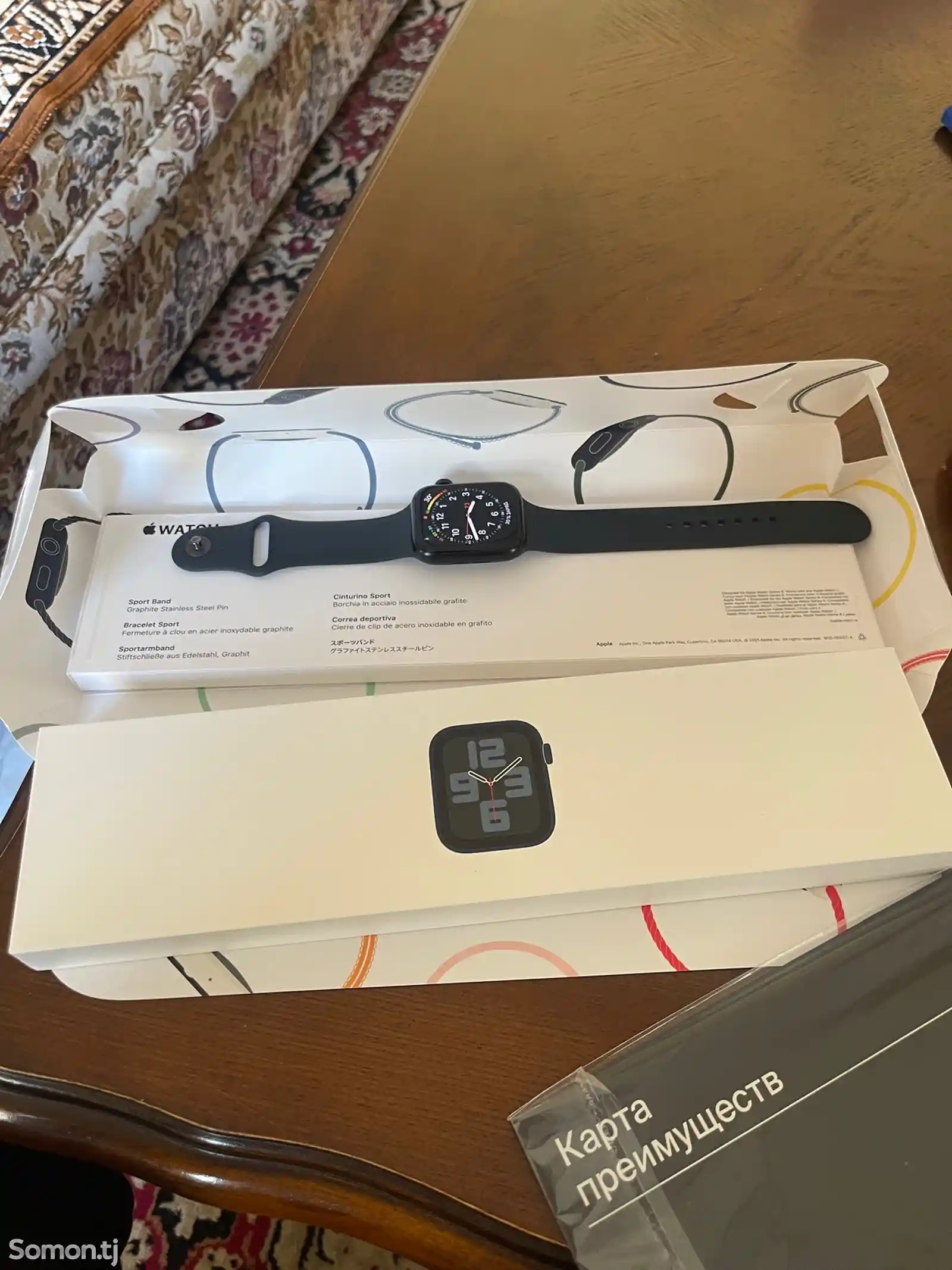 Смарт часы Apple watch SE 44mm-5