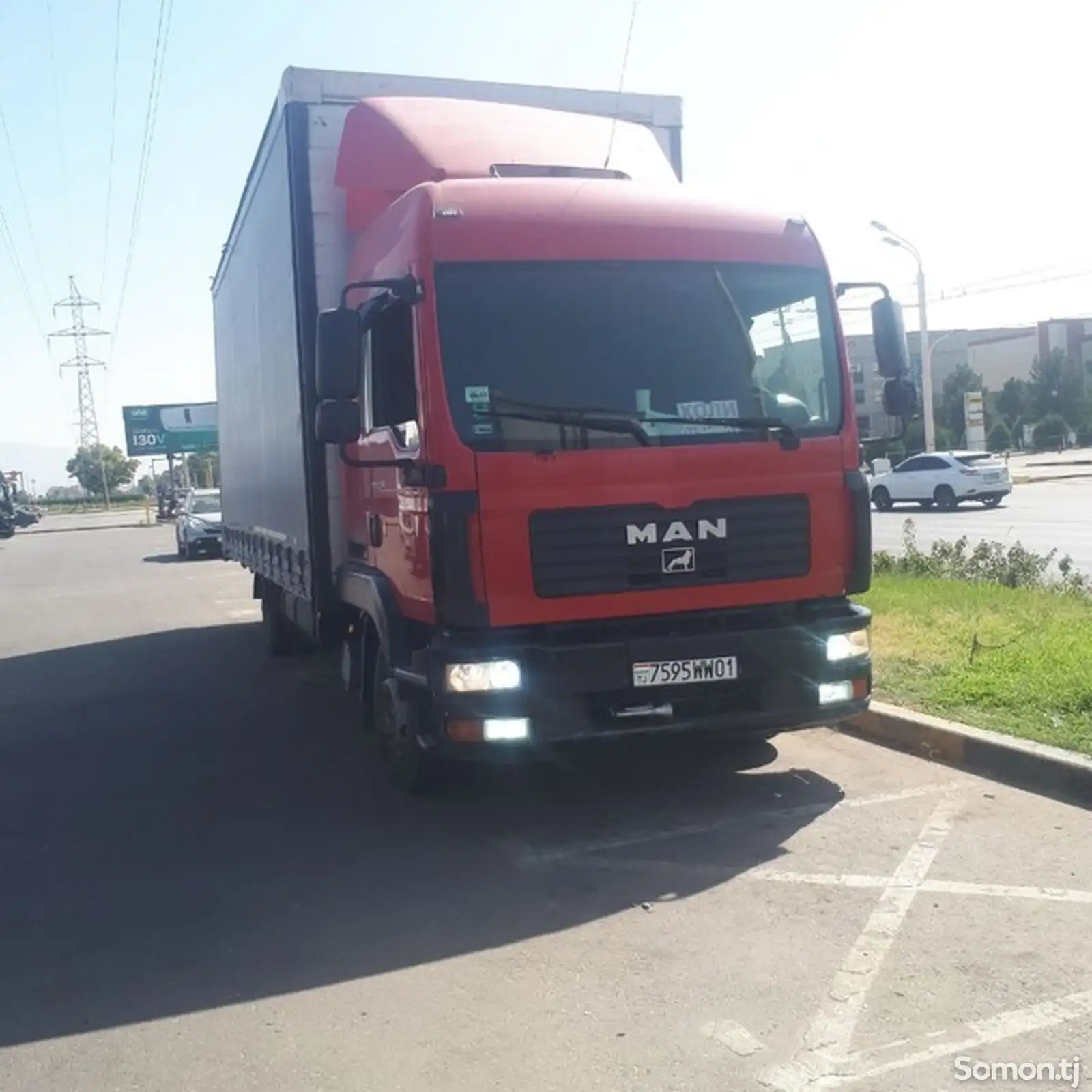 Бортовой грузовик Man TGL 12 240, 2007-1