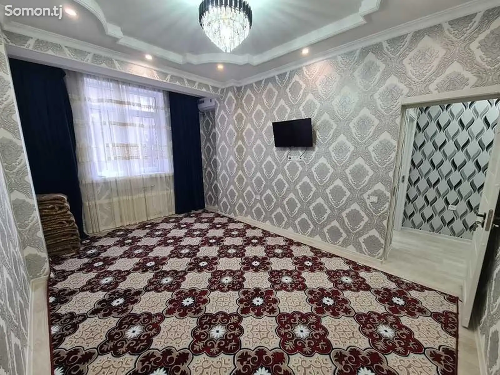 2-комн. квартира, 4 этаж, 50м², И.Сомони-1