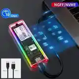 Бокс M.2 кейс для жёсткого диска SSD m.2 +RGB-5