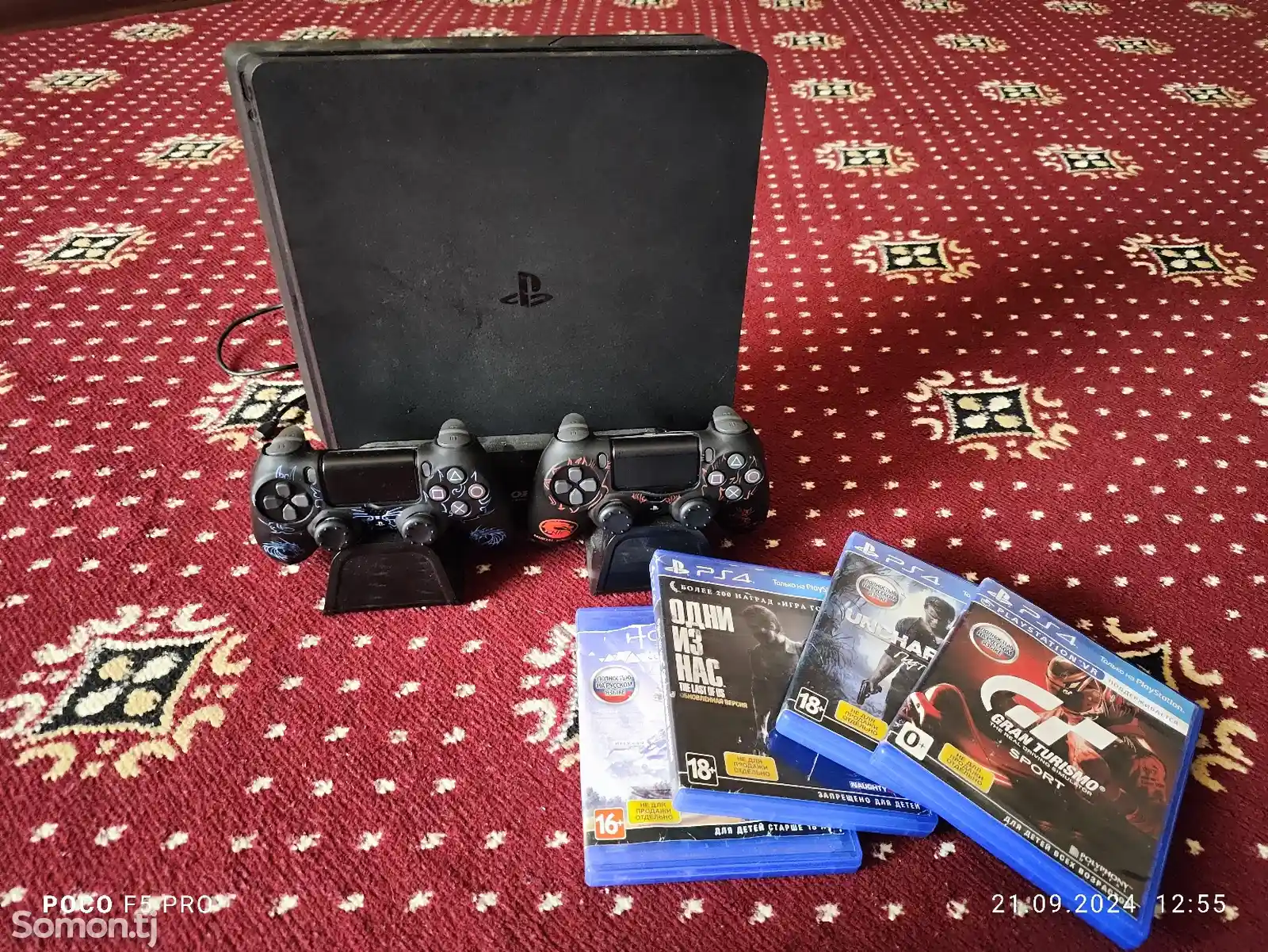 Игровая приставка Ps4-slim 500гб-1