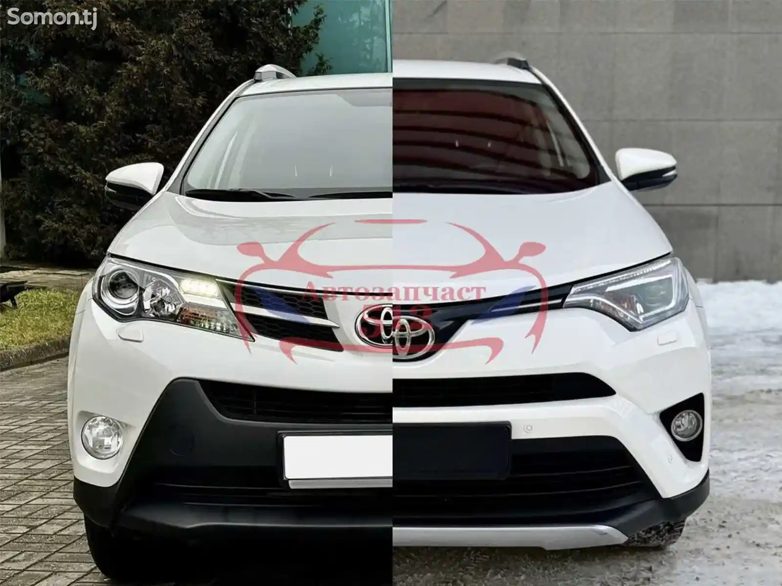 Обвес Toyota RAV4 2013 в 2018-1