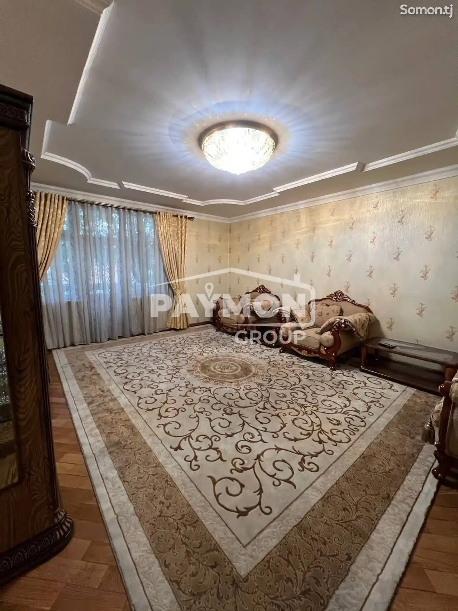 2-комн. квартира, 4 этаж, 100м², Сомони-3