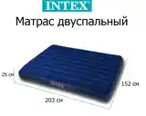 Двуспальный надувной матрас Intex-4