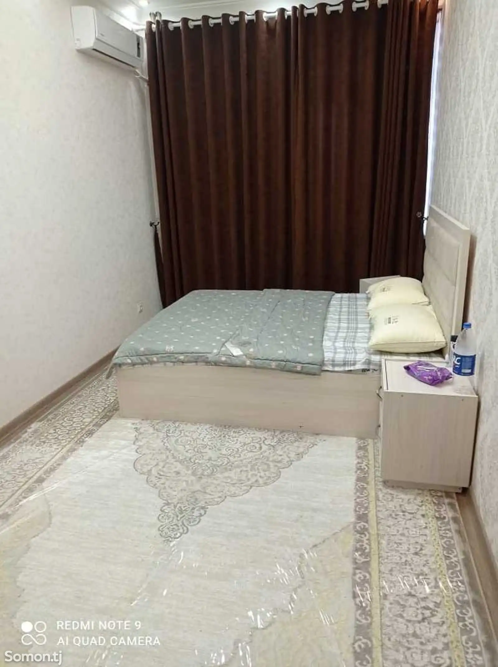 2-комн. квартира, 11 этаж, 47м², И. Сомони, Рӯ ба руи рестарани БУРАК-1