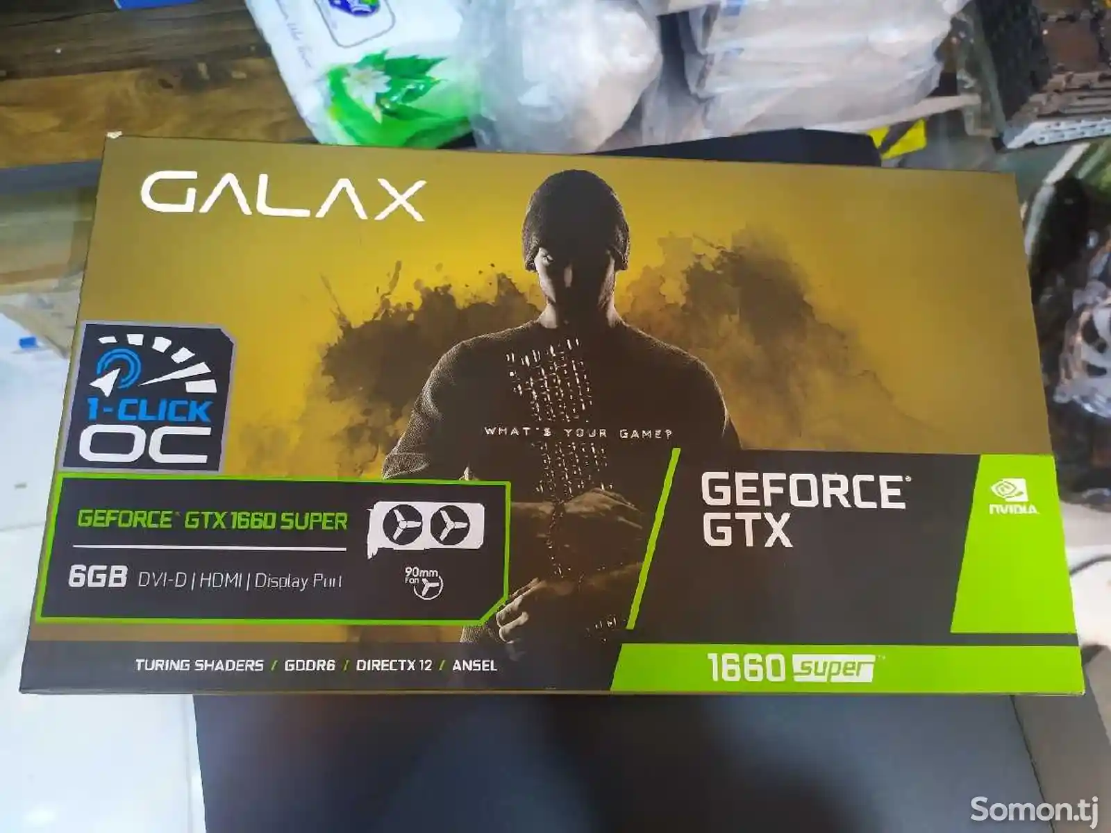Видеокарта Galaxу GTX Geforce 1660 super-1