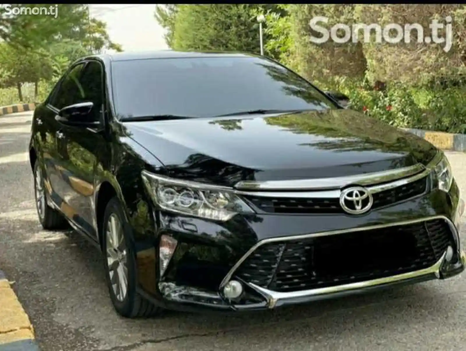 Облицовка и решетка для Toyota Camry 5 Exclusive-3