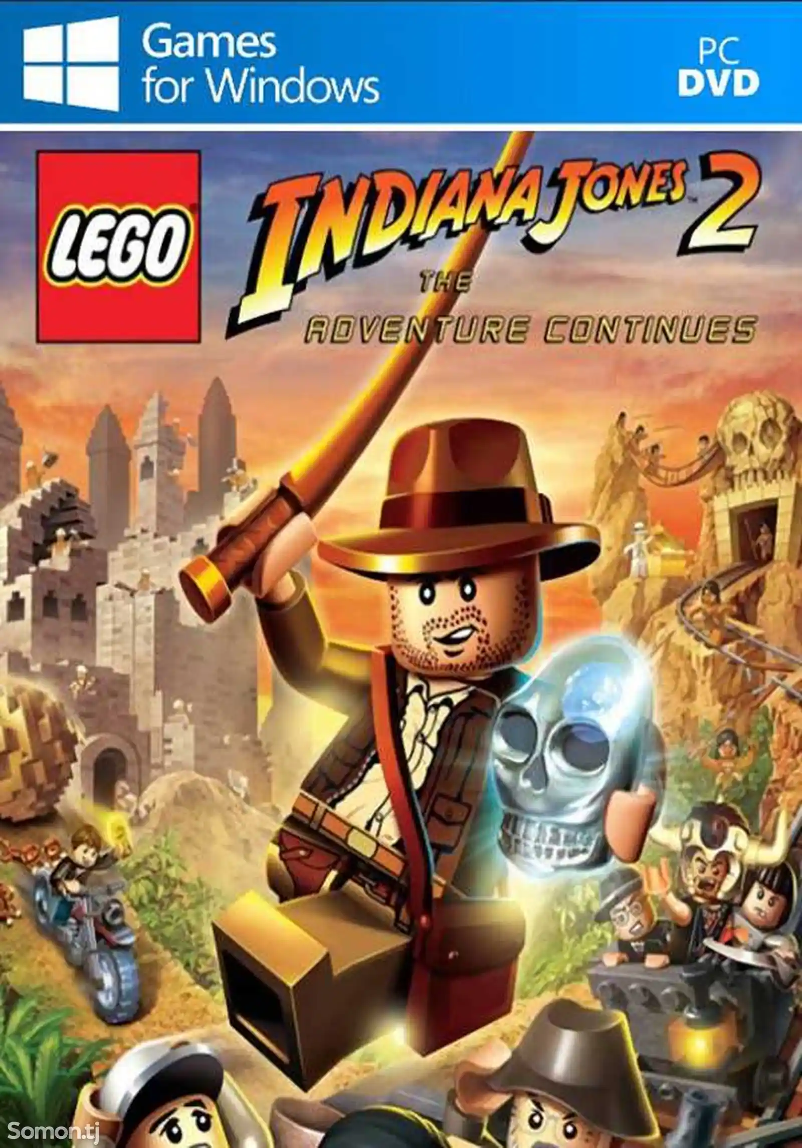 Игра LEGO Indiana Jones 2 - The Adventure Continues для компьютера-пк-pc-1