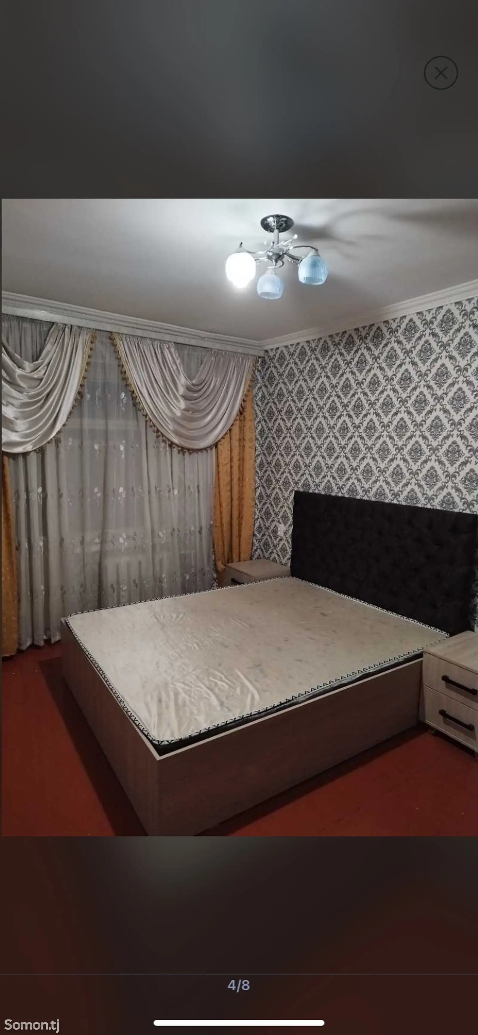 2-комн. квартира, 3 этаж, 81м², Шохмансур-4