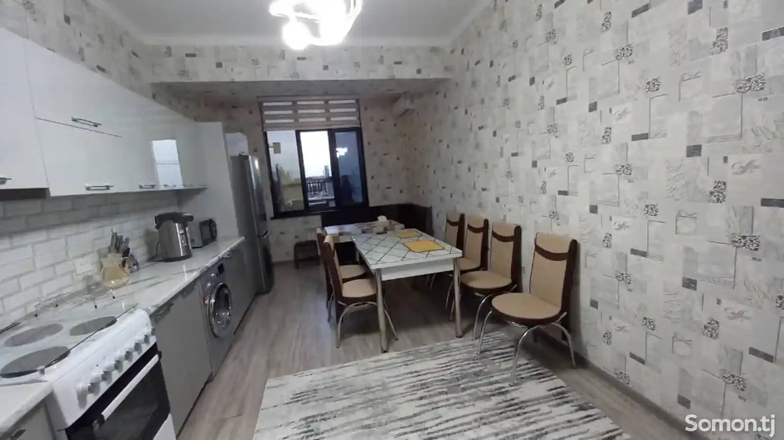 2-комн. квартира, 5 этаж, 90м², Шохмансур-4