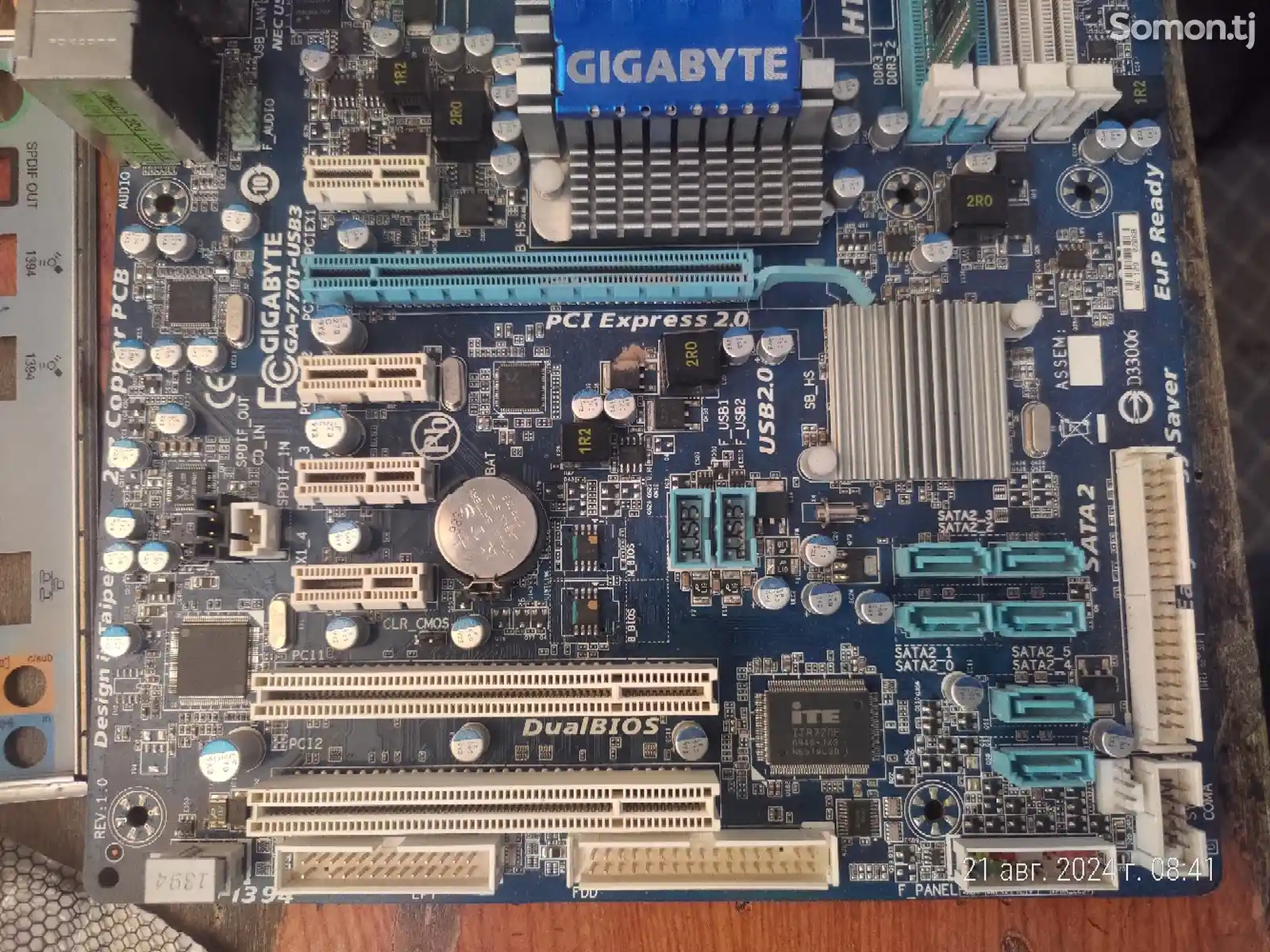 Материнская плата Gigabyte -Ga-770T-Usb 3-2