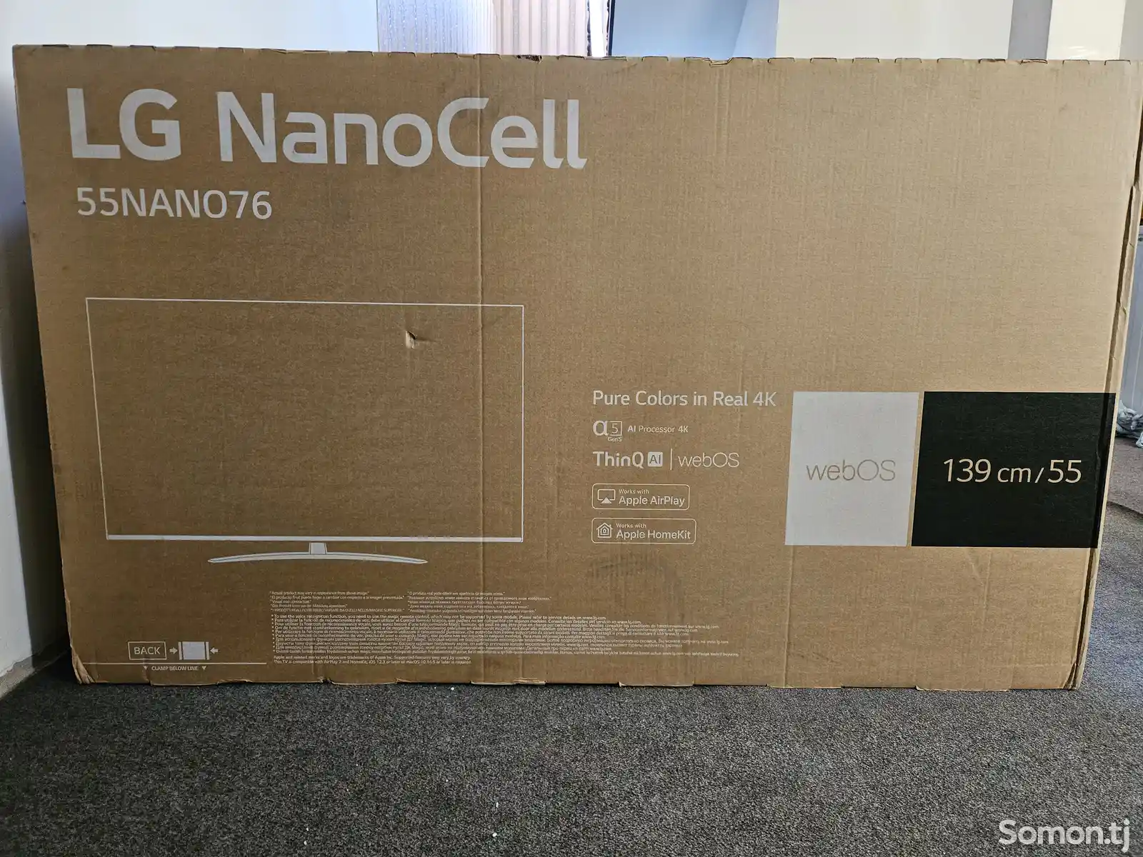 Телевизор Lg Nano 55 4К UHD-1