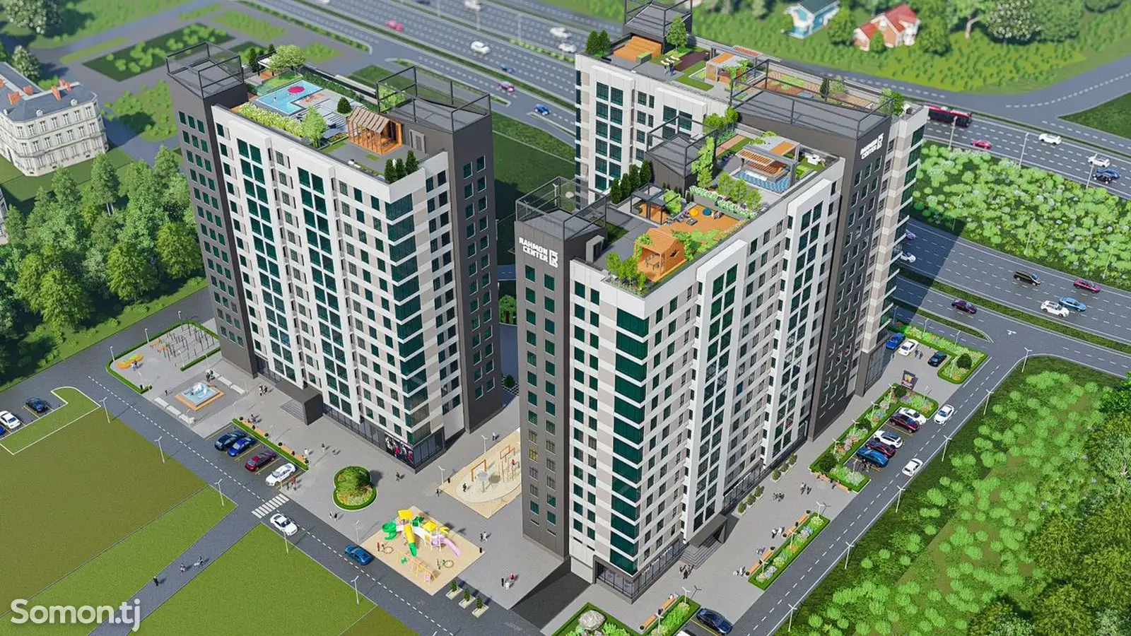 2-комн. квартира, 5 этаж, 73 м², Сино 2-2