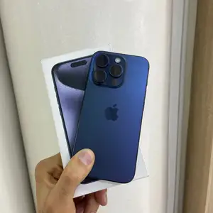 Apple iPhone 15 Pro, 256 gb, Blue Titanium