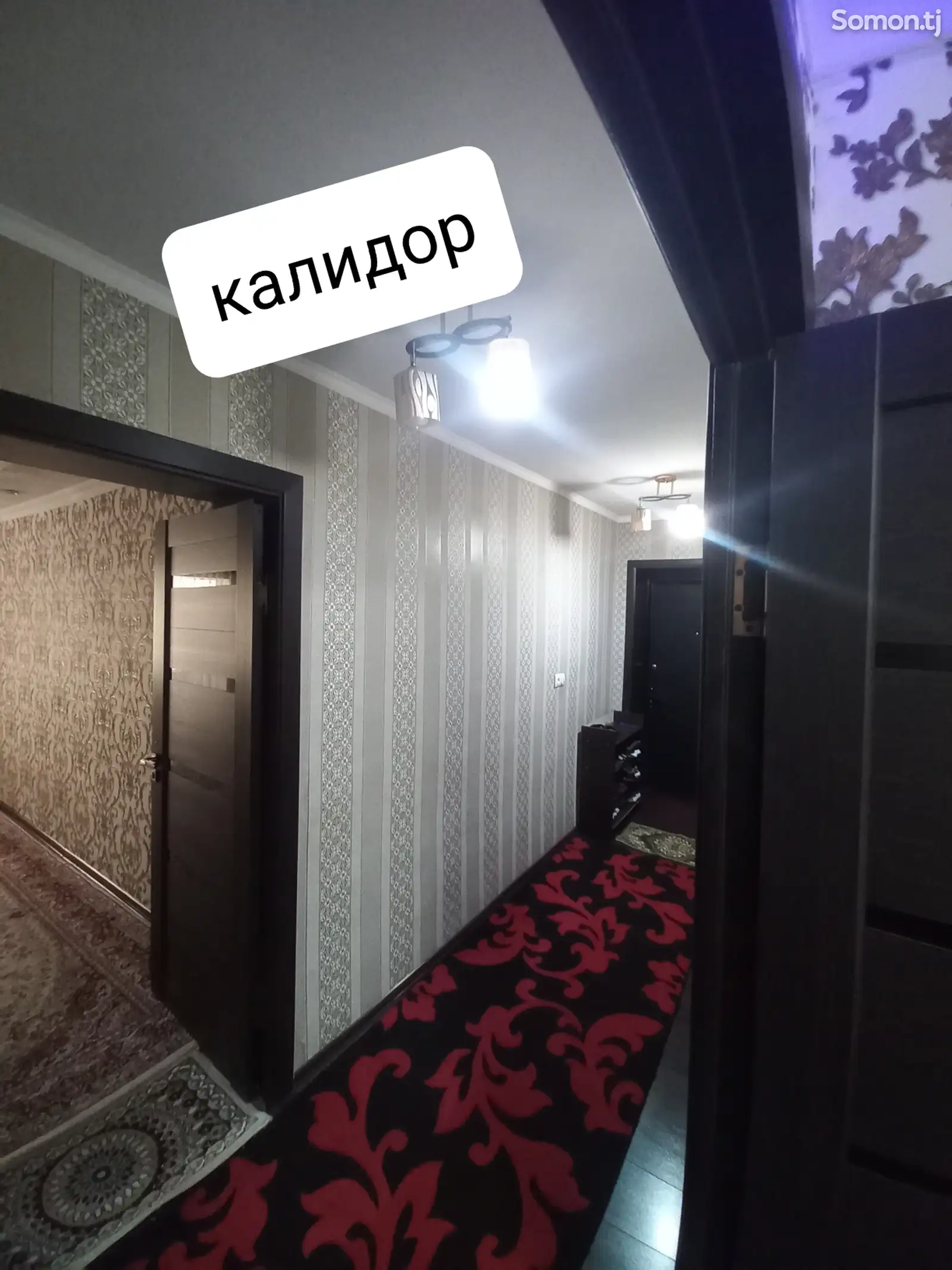 2-комн. квартира, 4 этаж, 55м², Сомониён 31-7