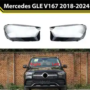 Стекло фары на Mercedes gle w167 2018-2024