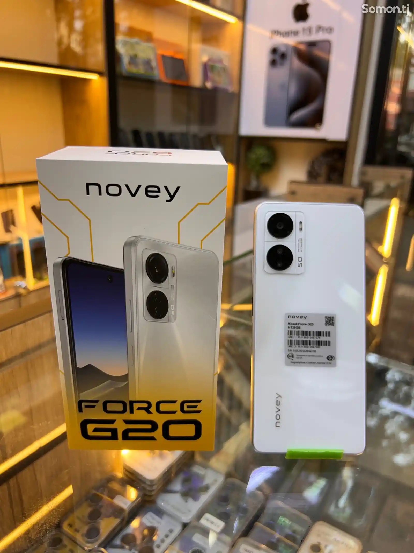 Novey Force G20 8GB+256GB белый цвет-1