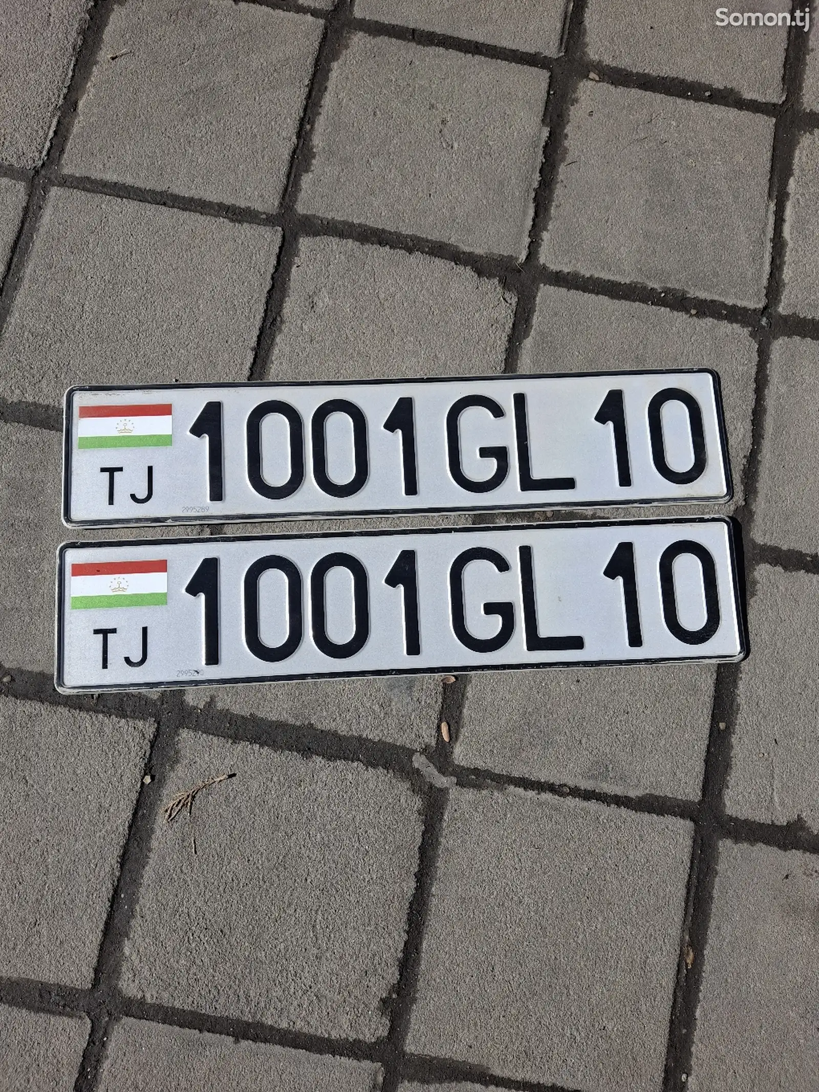 Гос. номер 1001GL10-1