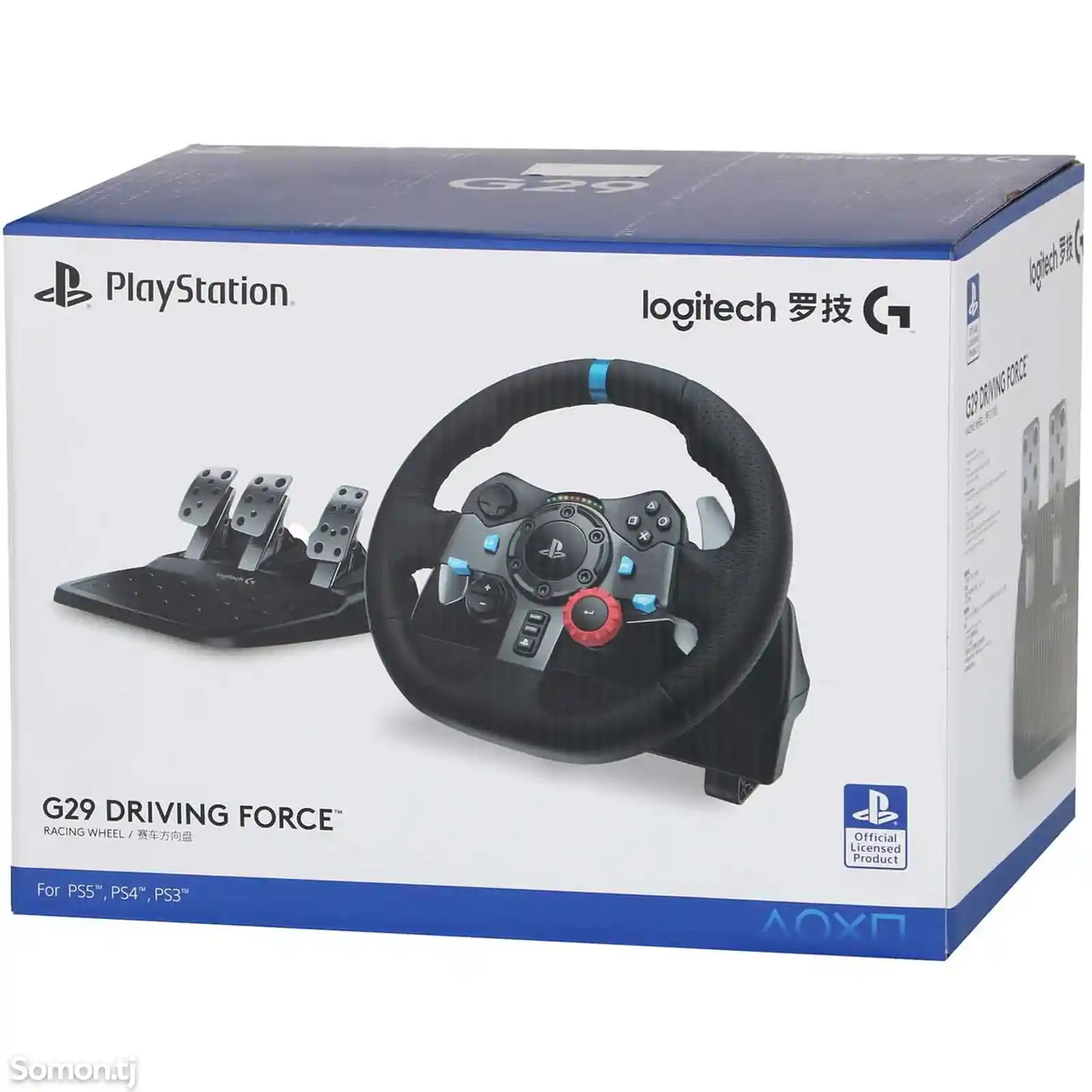 Игровой руль для PC/PS3/PS4/PS5-3