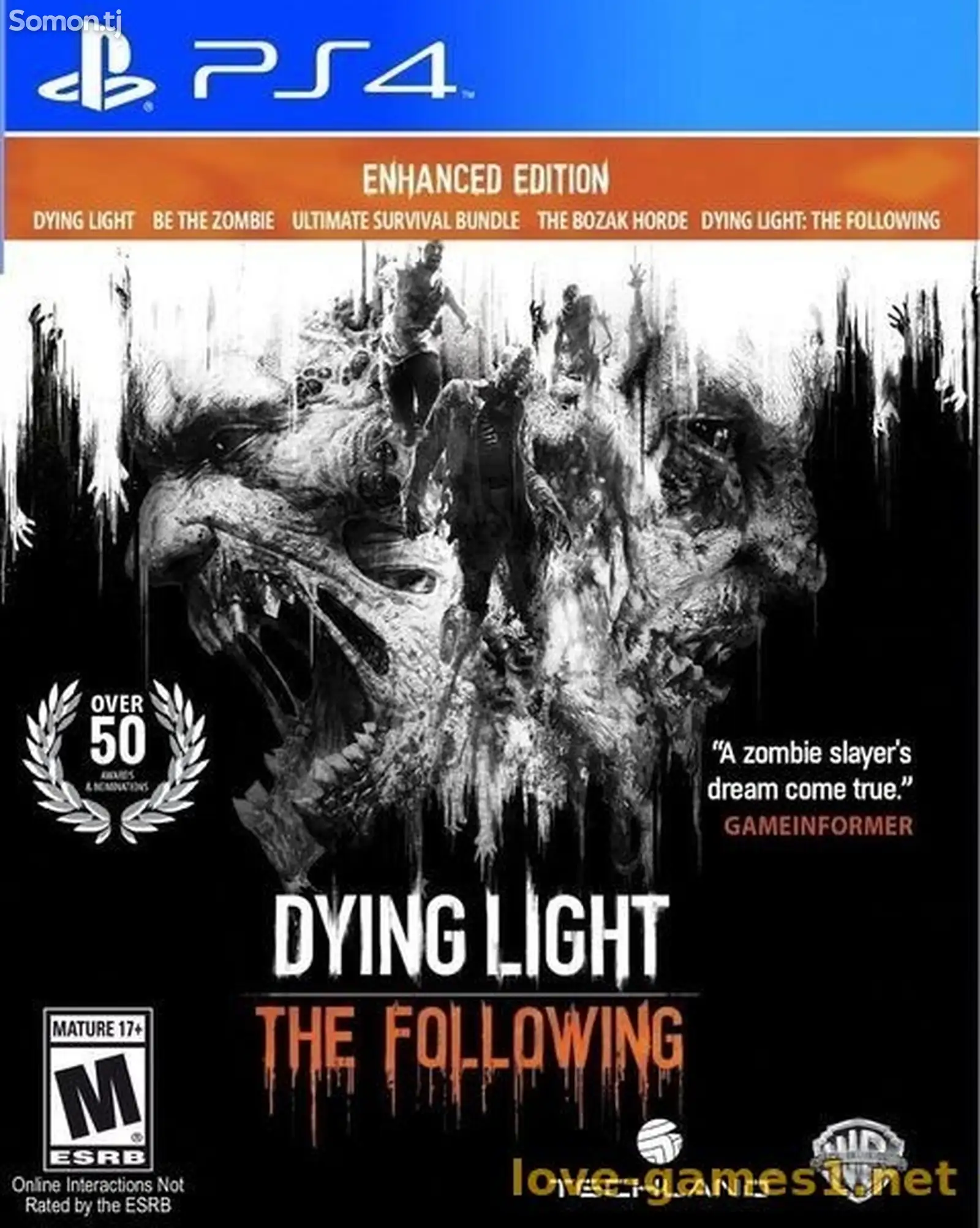 Игра Dying Light The Following Enhanced Edition для PS4-1