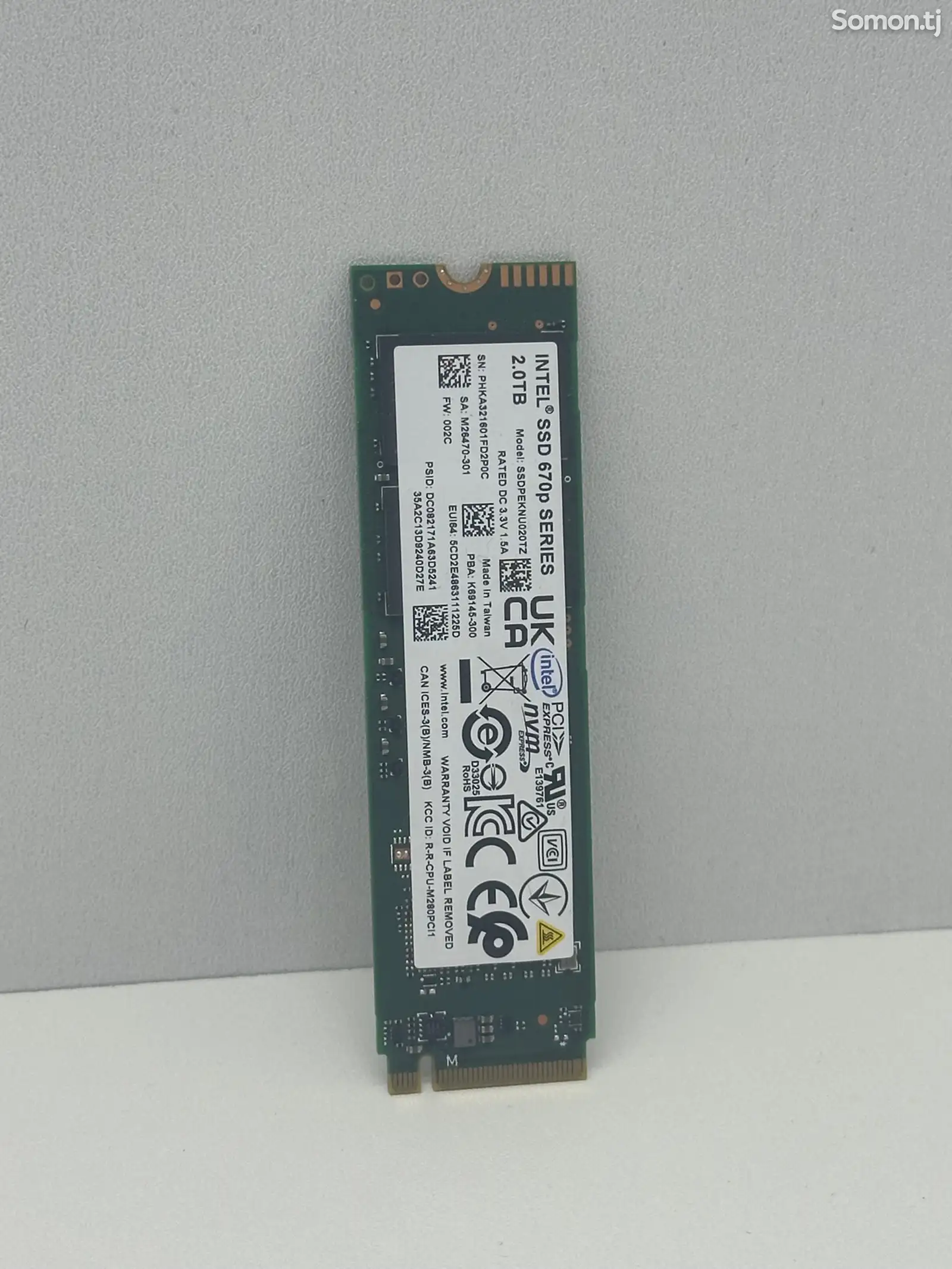 SSD M.2 накопитель Intel 670p Series 2Tb-1