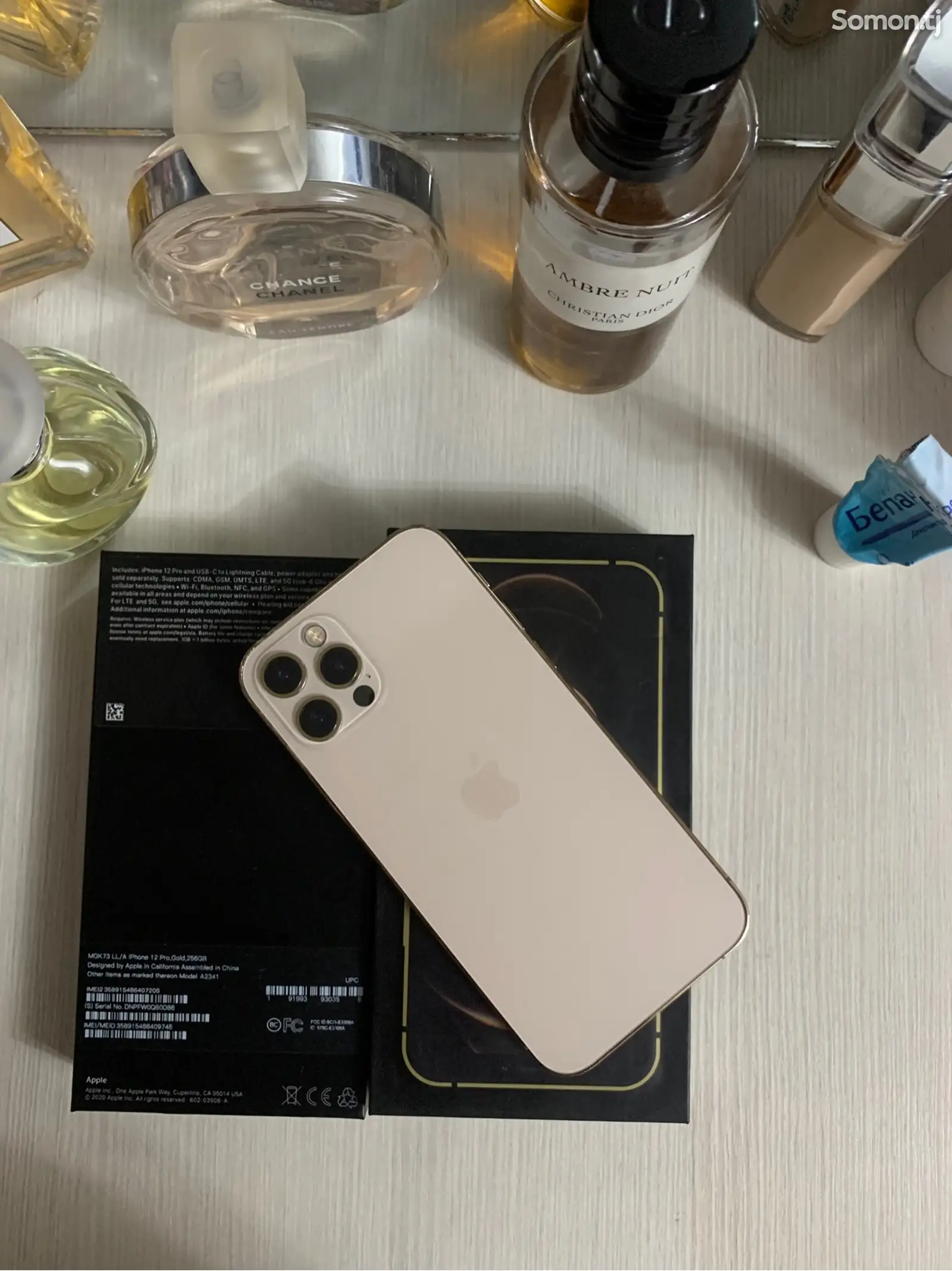 Apple iPhone 12 pro, 256 gb, Gold-1