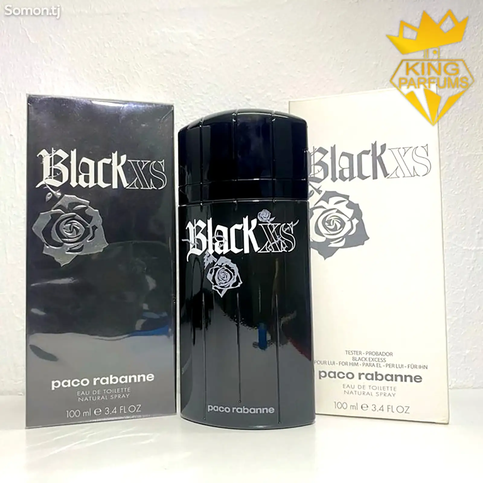 Духи Paco Rabanne XS Black for men-1