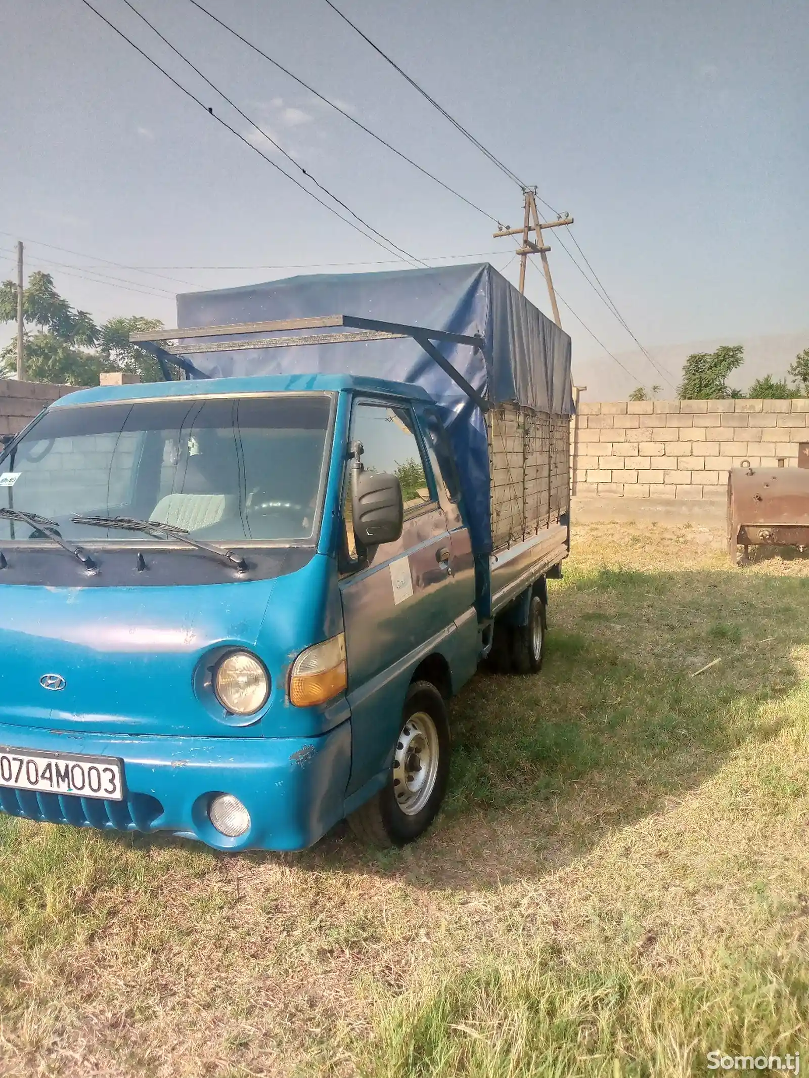 Бортовой автомобиль Hyundai Porter, 2001-4