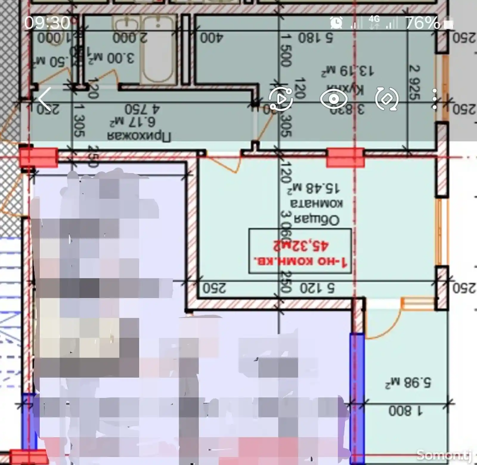 2-комн. квартира, 2 этаж, 45 м², 14 мкр-4