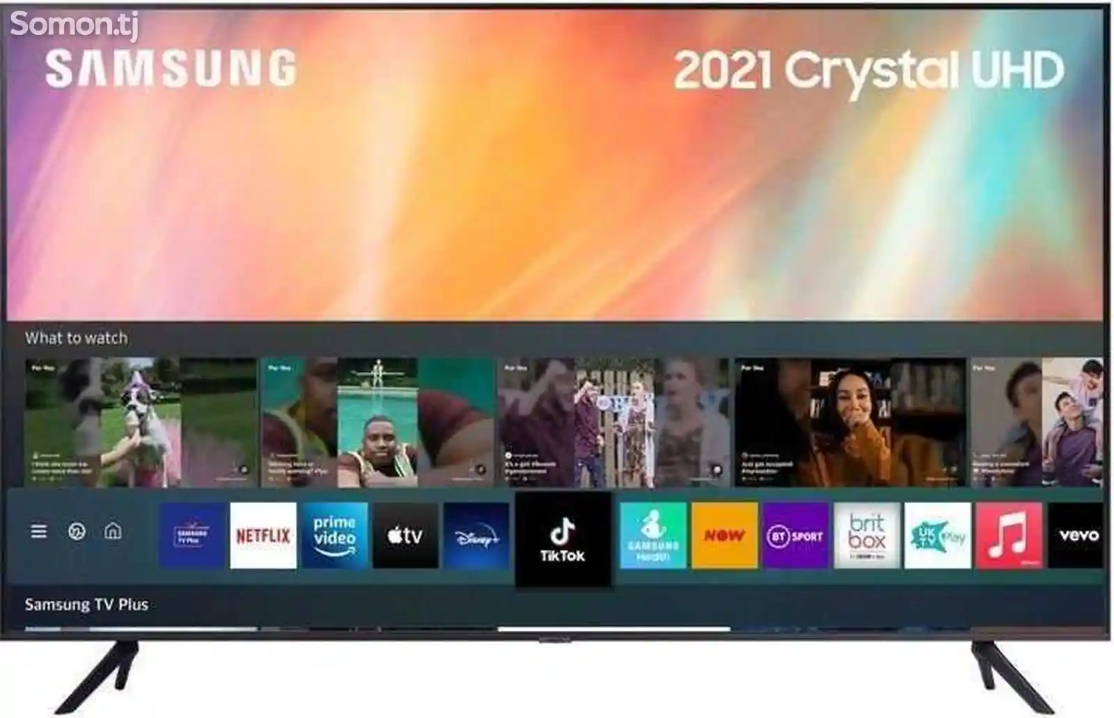 Телевизор Samsung 43 дюйм 43au7100VT-2