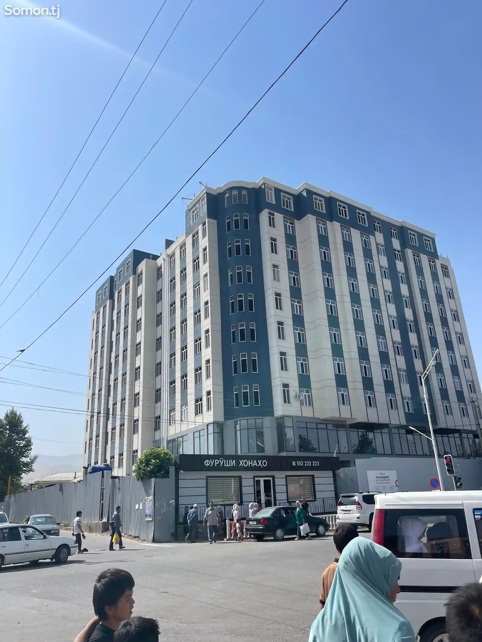 2-комн. квартира, 10 этаж, 70 м², Бозори хуроквори Ganj-1