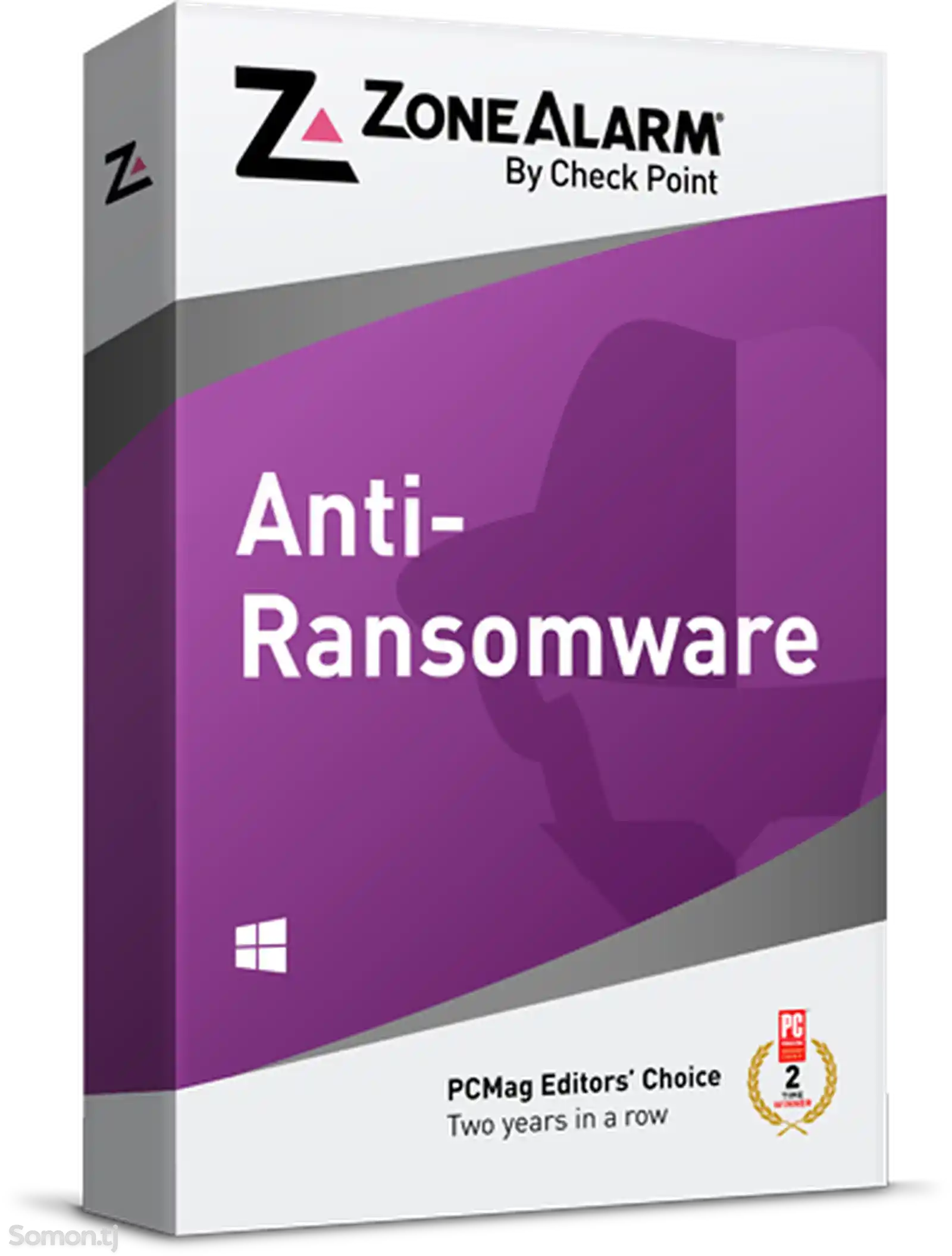 Антивирус ZoneAlarm Anti-ransomware - иҷозатнома барои 10 роёна, 1 сол