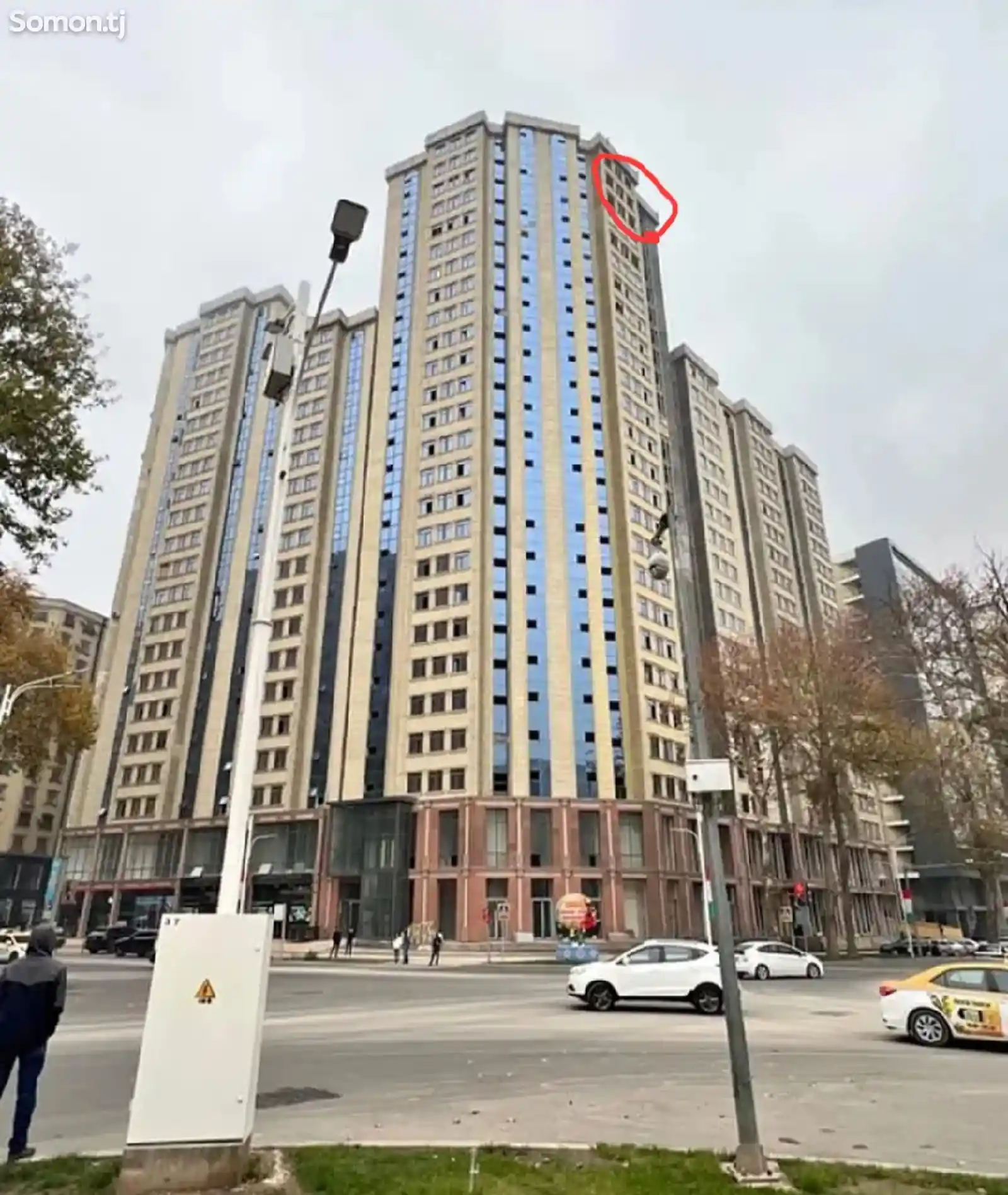 2-комн. квартира, 24 этаж, 90 м², И. Сомони-1