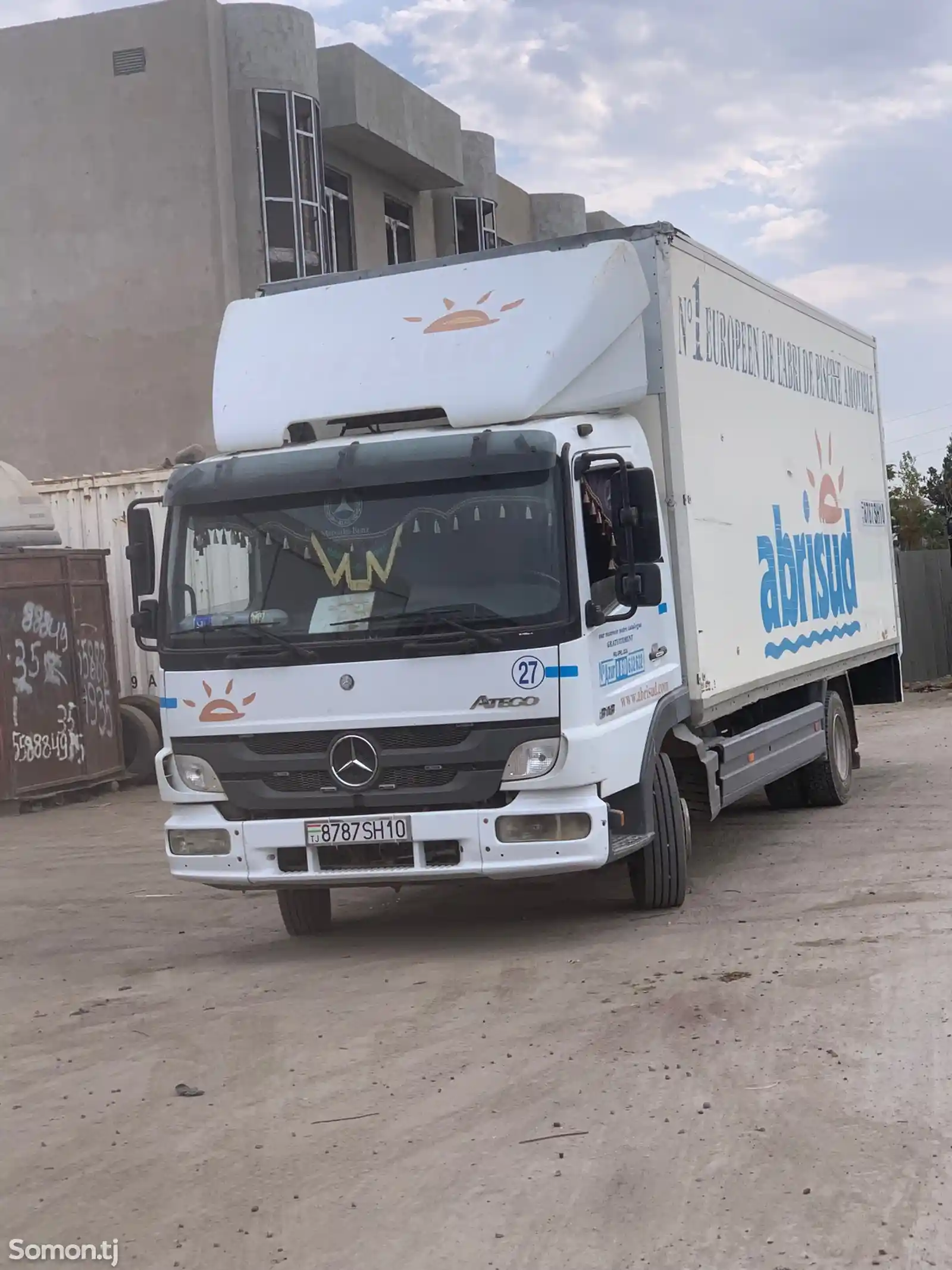 Бортовой грузовик Mercedes-Benz Atego 818, 2006-1