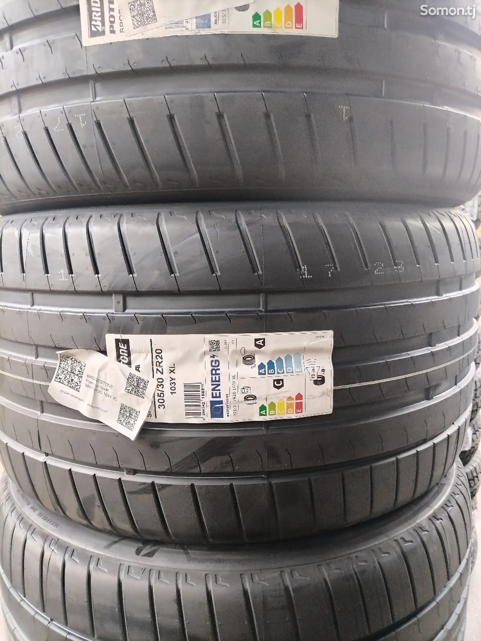 Шины 305/30 R20 Potenza Sport 103Y XL TL Bridgestone EU