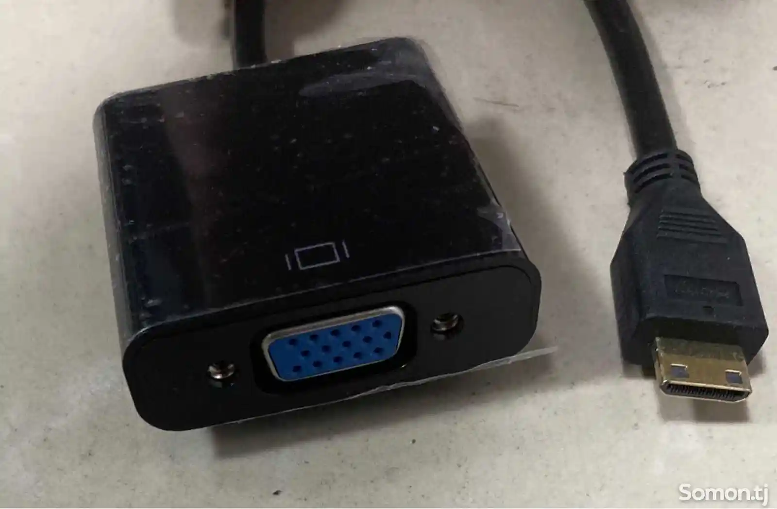 Адаптер mini HDMI to VGA-1