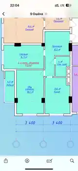 2-комн. квартира, 3 этаж, 68 м², 12 мкр-3