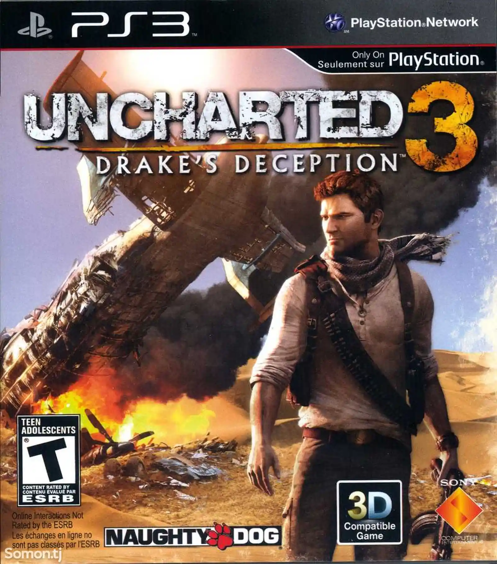 Игра Uncharted 3 Drake's Deception для Play Station-3