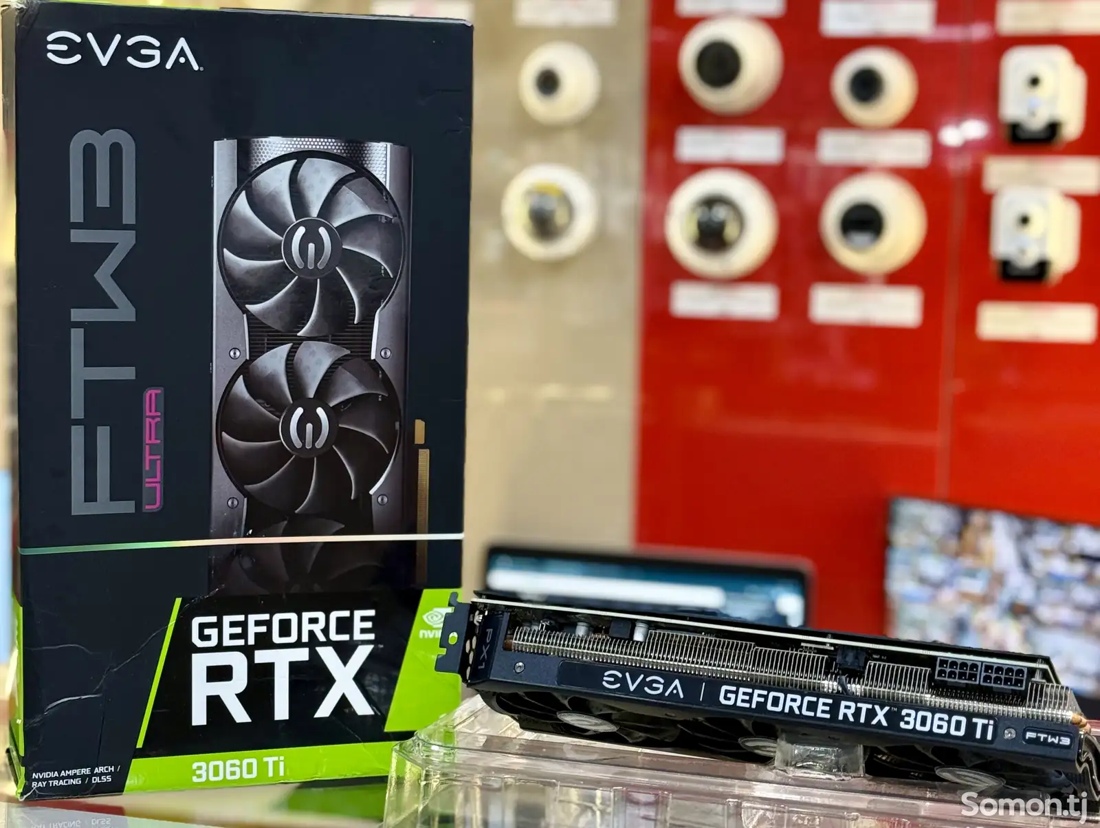 Видеокарта Evga Geforce Rtx 3060Ti XC3 Ultra 8Gb Ddr6x-3