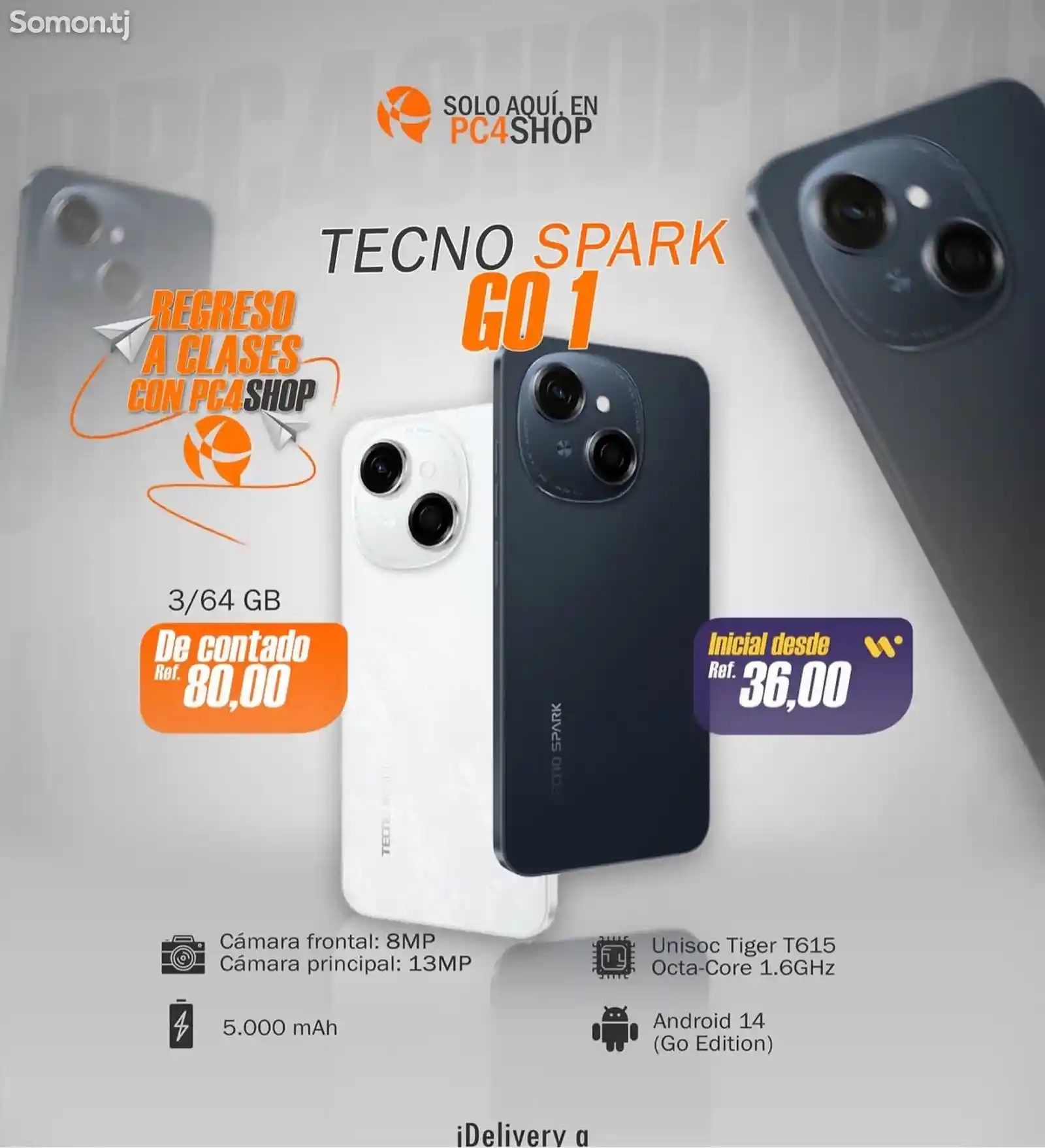 Tecno Spark Go one 3+3/64gb-7