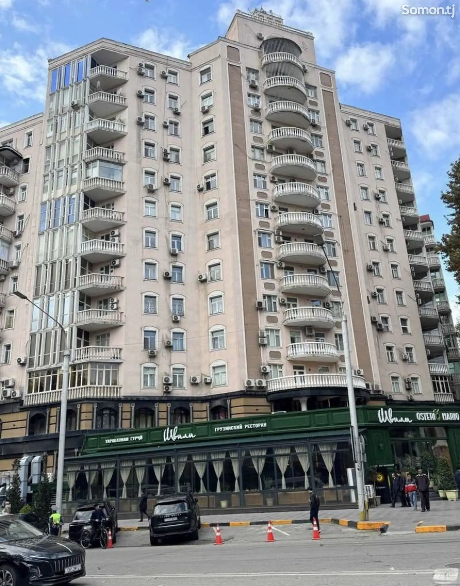 2-комн. квартира, 4 этаж, 95м², Сомони-1