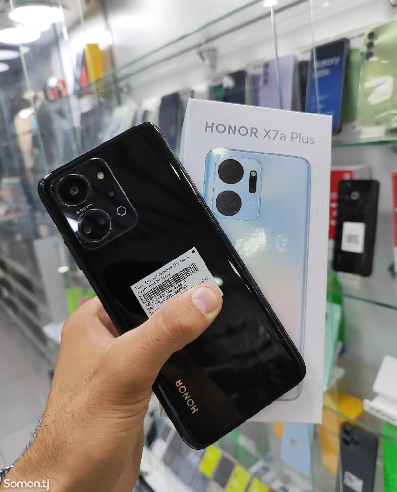 Honor X7a 6/128Gb Plus black-1