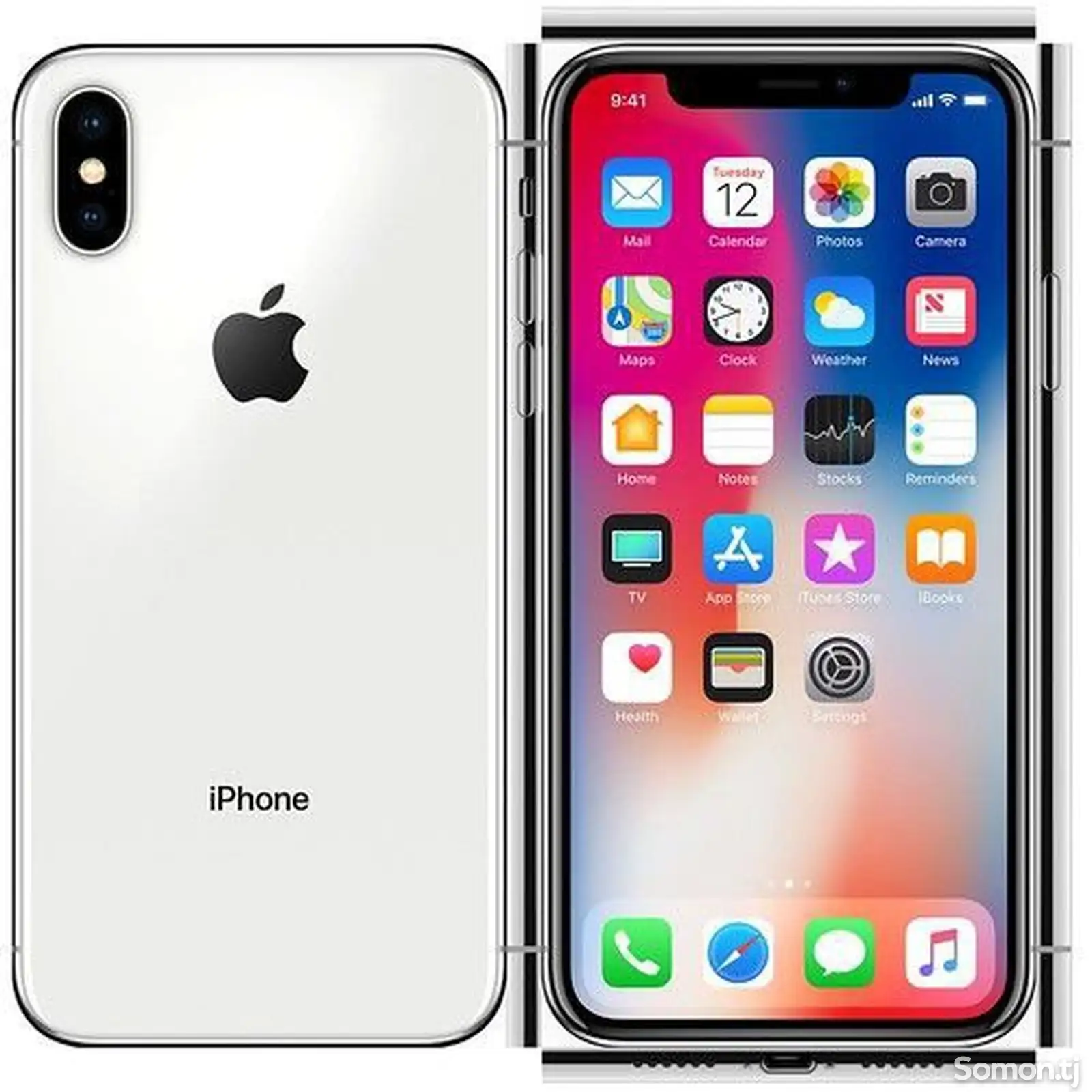 Apple iPhone X, 256 gb, Silver-6